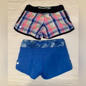 Lululemon shorts, size 4